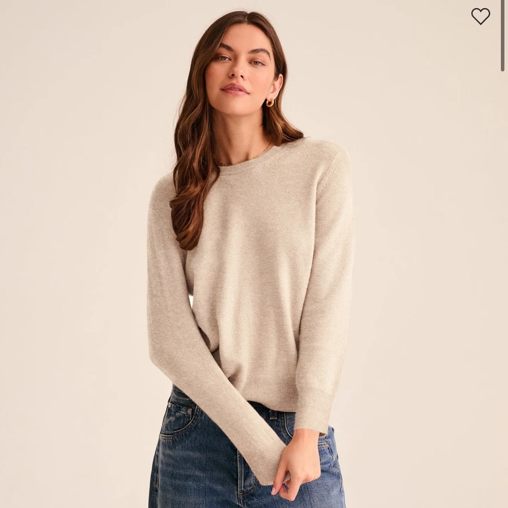 Naadam Essential Cashmere Sweater- Oatmeal